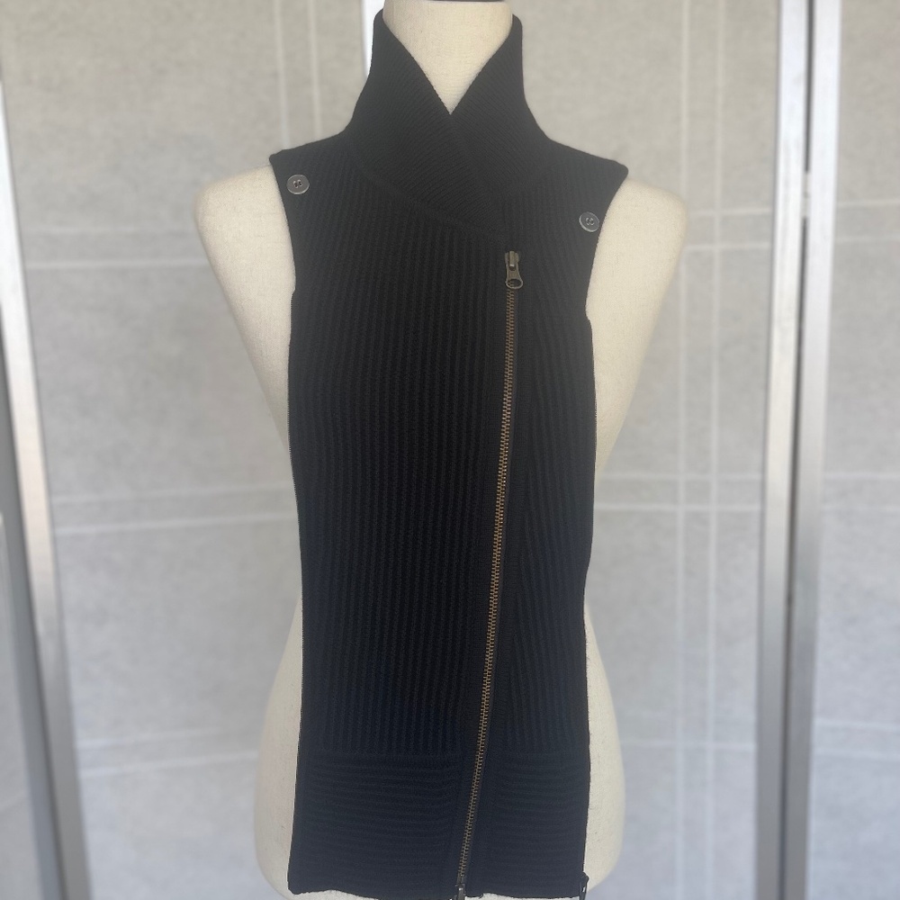 Veronica Beard Black Ottoman Dickey sz O/S